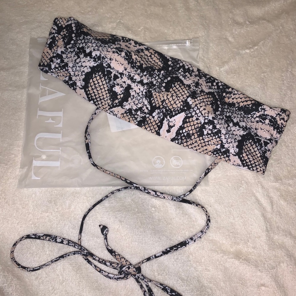 NEW: Snake Print Time Bandeau